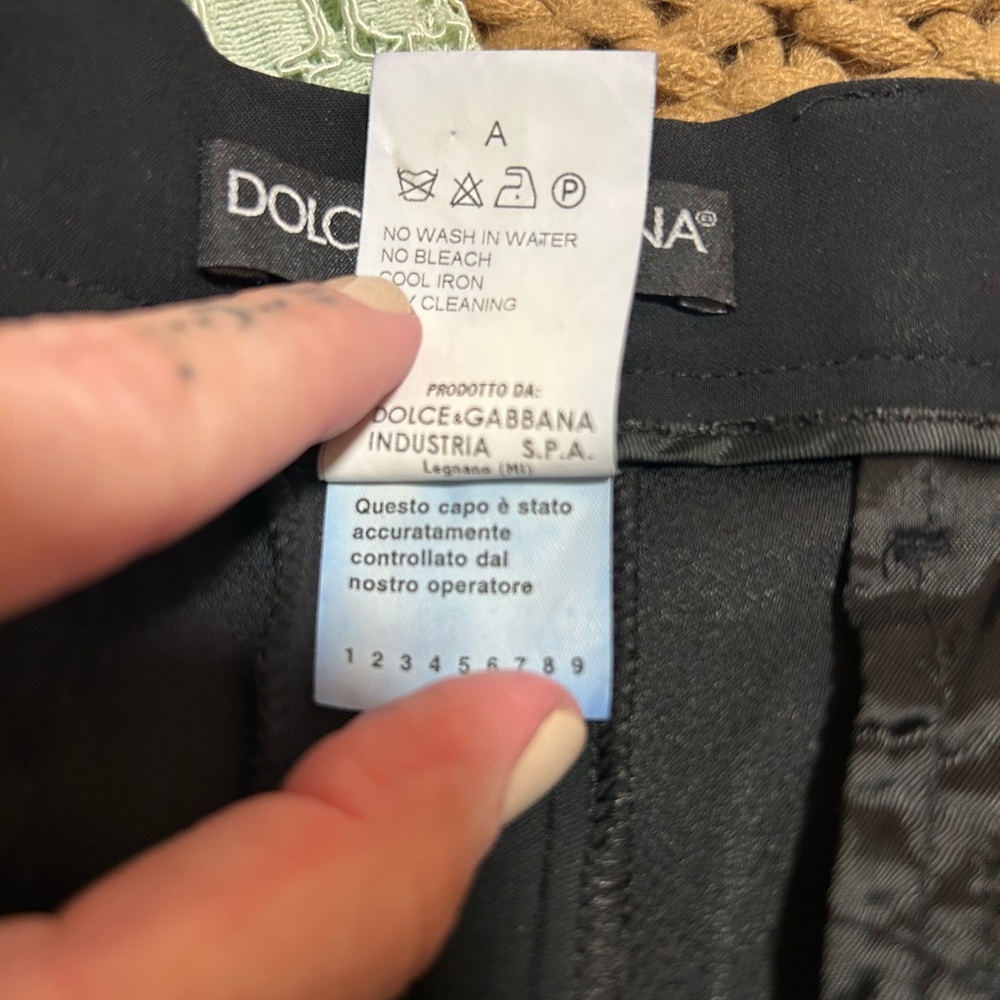 Dolce & Gabbana Black Women's Trousers and Vest Set - Picture 10 of 13